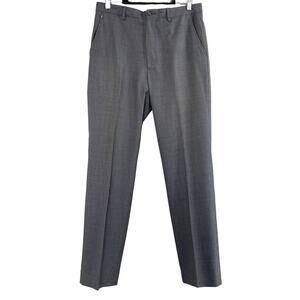 Barney's Co-op Wool Dress Suit Pants - Gray - 32